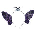 Карнавальный ободок «Бабочка», цвет чёрный - фото 8585512