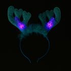 Карнавальный ободок световой «Рога», цвета МИКС - Фото 3