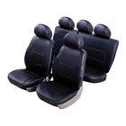 Чехлы модельные Senator Atlant экокожа Mazda 3 2014- Седан чёрный - фото 297924716