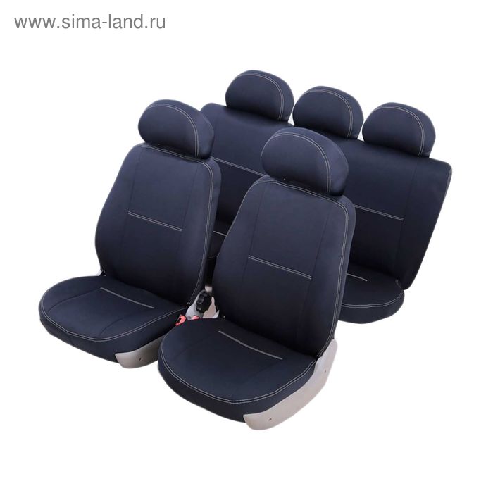 Чехлы модельные Azard Standard Полиэстер Datsun ON-DO 2014- Седан, чёрный - Фото 1