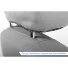 Чехлы Универсальные Senator Кожа Madrid, размер M, карман, 6 молний, серый - Фото 5