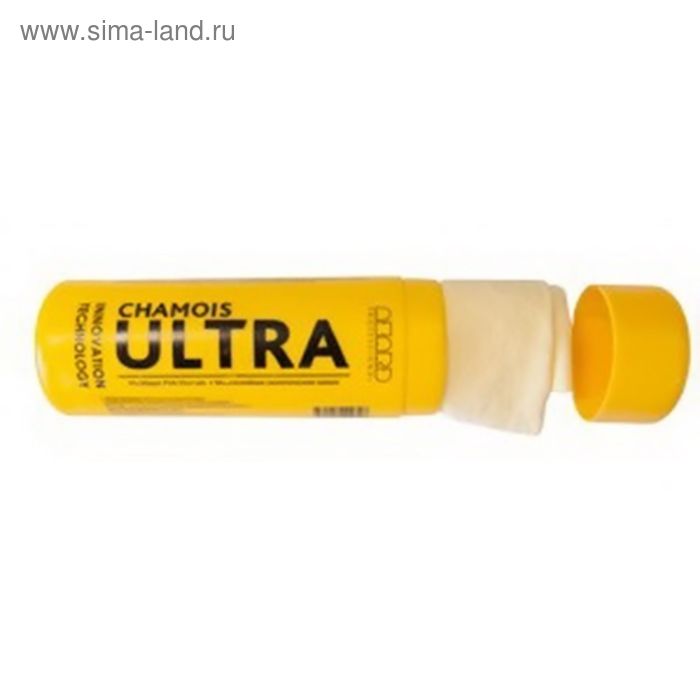 Замша синтетическая в тубе Ultra chamois Compact, Компакт,43х32 см, AUC-01 - Фото 1