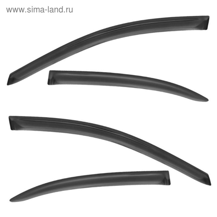 Ветровики Voron Glass Corsar Hyundai Creta 2016-, кроссовер, 4шт - Фото 1