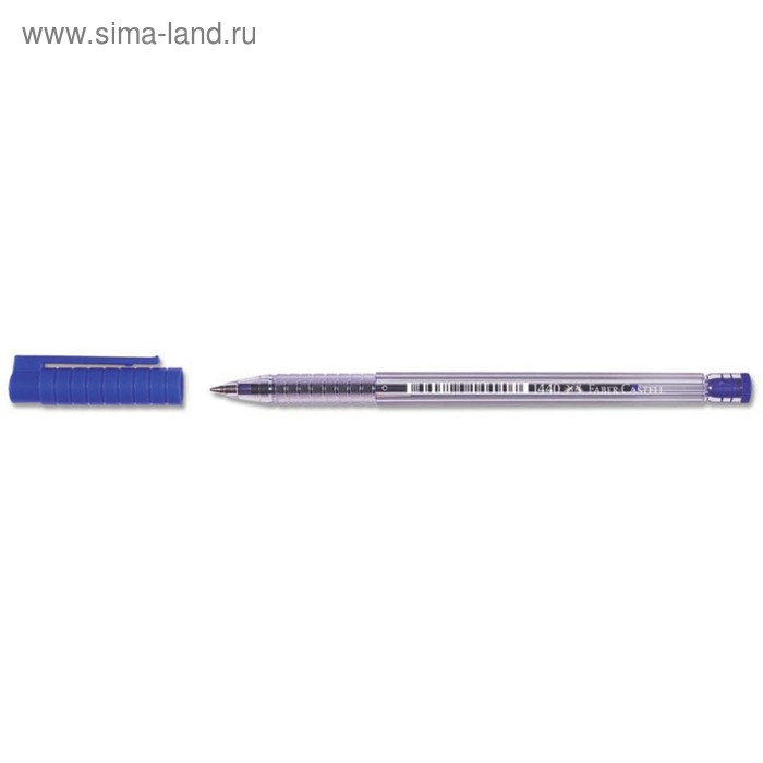 Ручка  шариковая Faber-Castell 1440 0.5мм масл.осн, узел-игла, синие 3000м 144051 - Фото 1