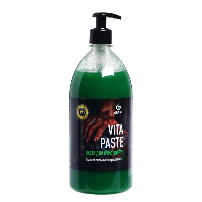 Средство для мытья рук Grass Vita Paste от сильных загрязнений, 1л - Фото 1