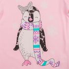 Пижама для девочки, рост 104 см, цвет светло-розовый/розовый CAK 5309 - Фото 4
