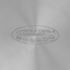 Кастрюля Катунь «Ирида», 3.9 л, d=20 см, капсульное дно, индукция, нержавеющая сталь, AISI - 201 - Фото 5