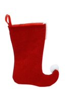Носок для подарков «Волшебство. Оленья упряжка», 18×25 см, красный - Фото 6