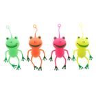 Ёжка резиновый "Лягушонок", световой, цвета МИКС - Фото 1