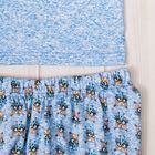 Пижама женская (джемпер, брюки) Сова-2 цвет голубой, р-р 48 - Фото 6