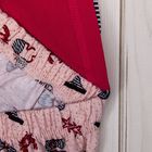 Пижама женская (футболка, бриджи) Бикини-3 цвет коралл, р-р 52 - Фото 7