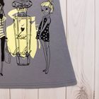 Комплект женский (сорочка, халат) Шанель-1 цвет лимон, р-р 50 - Фото 4