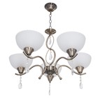 Люстра «Лаура» 5 ламп E27 60 Вт античная бронза 60×60×49-70 см - Фото 1