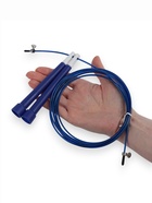 Скакалка спортивная ONLYTOP, 3 м, регулируемая, скоростная, с подшипником, цвет МИКС - Фото 10