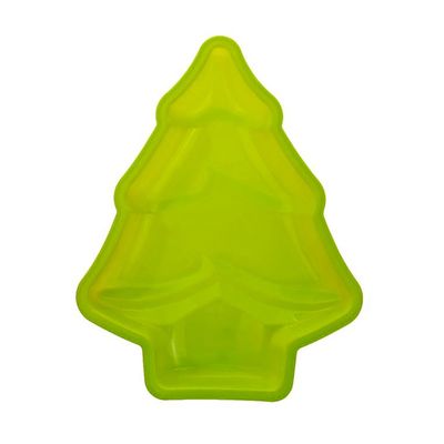 Форма силиконовая для выпечки Доляна «Ёлочка», 27×20,5×4 см, цвет МИКС