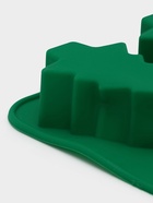 Форма для выпечки новогодняя Доляна «Ёлочка», силикон, 32.5×11.5 см, 12 ячеек, зелёная - Фото 5