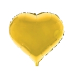 Шар фольгированный 18", сердце, цвета МИКС - фото 321250228