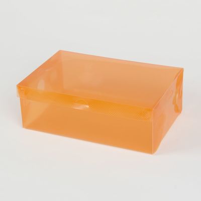 Короб для хранения 18х28х10 см "Моно" цвет оранжевый