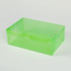 Короб для хранения 18х28х10 см "Моно" цвет зеленый - Фото 3