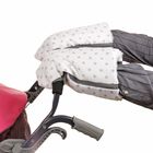 Санки коляска «Ника детям 7-3/5», цвет: скандинавский розовый, принт - Фото 6