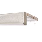 Карниз трёхрядный, 150 см, цвет белое дерево - Фото 1