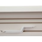 Карниз трёхрядный, 150 см, цвет белое дерево - Фото 2