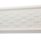 Карниз трёхрядный, 260 см, цвет белое дерево - Фото 3