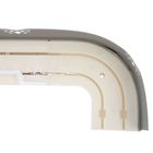 Карниз двухрядный 160 см, с декоративной планкой 7 см "Ультракомпакт. Моцарт", цвет серебро - Фото 2