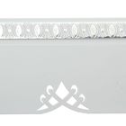 Карниз двухрядный «Ультракомпакт. Моцарт», 260 см, с декоративной планкой 7 см, цвет белый  (артикул 2739037)  большой выбор товаров оптом и в розницу по низким ценам с доставкой