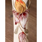 Ваза керамическая "Кубок", напольная, цветы, белая, 46 см, авторская работа - Фото 6