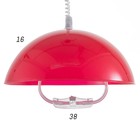 Люстра BayerLux Подвес BayerLuxная "Лаура" E27 40Вт красный - Фото 7