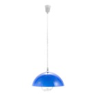 Люстра BayerLux Подвес BayerLuxная "Лаура" E27 40Вт синий - фото 22915455