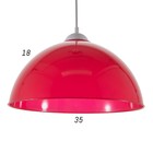 Светильник подвесной BayerLux «Ланди», E27 15 Вт, красный - Фото 5