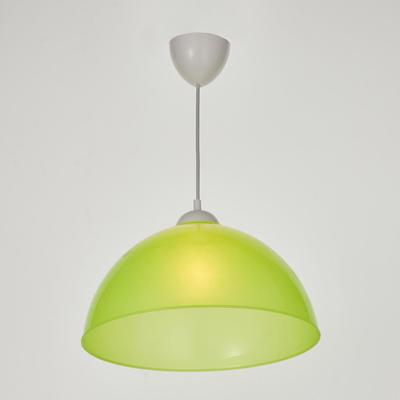 Люстра подвесная "Ланди" E27 15Вт Салатовый