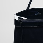 Рюкзак мол L-10163, 30*10*31, замша, отдел с перег на молнии, 3 н/кармана, синий - Фото 4