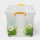 Контейнер для хранения с крышкой «Hide box. Трава», 50 л, 60×38×31 см, на колёсиках, МИКС - Фото 5