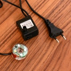 Фонтан настольный «Две совы у камня», 20.5×27 см, с подсветкой  (артикул 2565978)  большой выбор товаров оптом и в розницу по низким ценам с доставкой