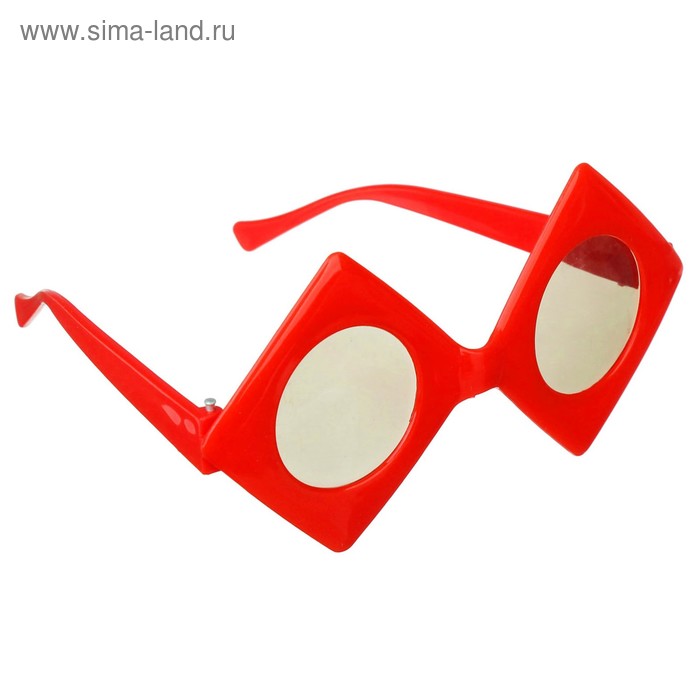 Карнавальные очки детские "Масти" красно-черные, цвета МИКС - Фото 1