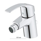 Смеситель для биде GROHE Eurosmart 2015 со сливным гарнитуром - Фото 1