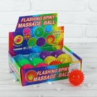 Мяч-пикалка «Ёжик», световой, цвета МИКС - Фото 3