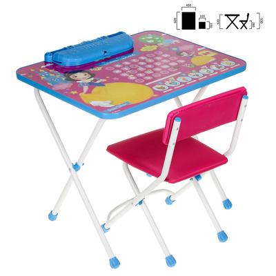 Комплект детской мебели «Белоснежка»: стол, пенал, стул мягкий