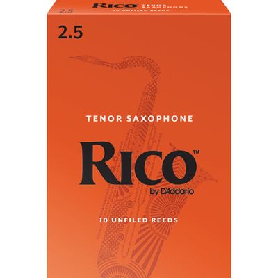 Трости для саксофона Rico RKA1025 тенор, размер 2.5, 10шт