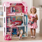 Кукольный домик «Муза» (16 предметов мебели, лестница, лифт, качели) - фото 2176143