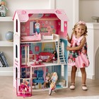 Кукольный домик «Муза» (16 предметов мебели, лестница, лифт, качели) - Фото 2
