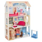 Кукольный домик «Грация» (16 предметов мебели, лестница, лифт, качели) - Фото 6