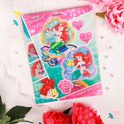 Фрески песком и цветной фольгой "Самой милой" Принцессы: Ариэль + стека, блестки, 2 шт. - Фото 4