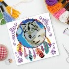 Вышивка крестиком «Волки» 35 х 35 см. Набор для творчества - Фото 1