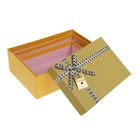 Набор коробок 3 в 1 "Любимой", цвет золотой 21,5 х 15 х 7 - 18 х 11 х 5 см - Фото 3