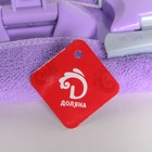 Швабра для мытья пола плоская Доляна, 2 насадки из микрофибры 42×14 см, усиленная телескопическая стальная ручка 92-132 см - Фото 5