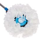 Швабра с отжимом и ведро с металлической центрифугой 10 л, запасная насадка из микрофибры, дозатор, цвет МИКС - Фото 8